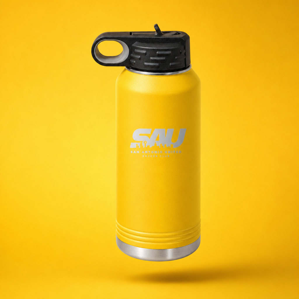 SA United | 32 oz. Stainless Steel Water Bottle – alternate view 4
