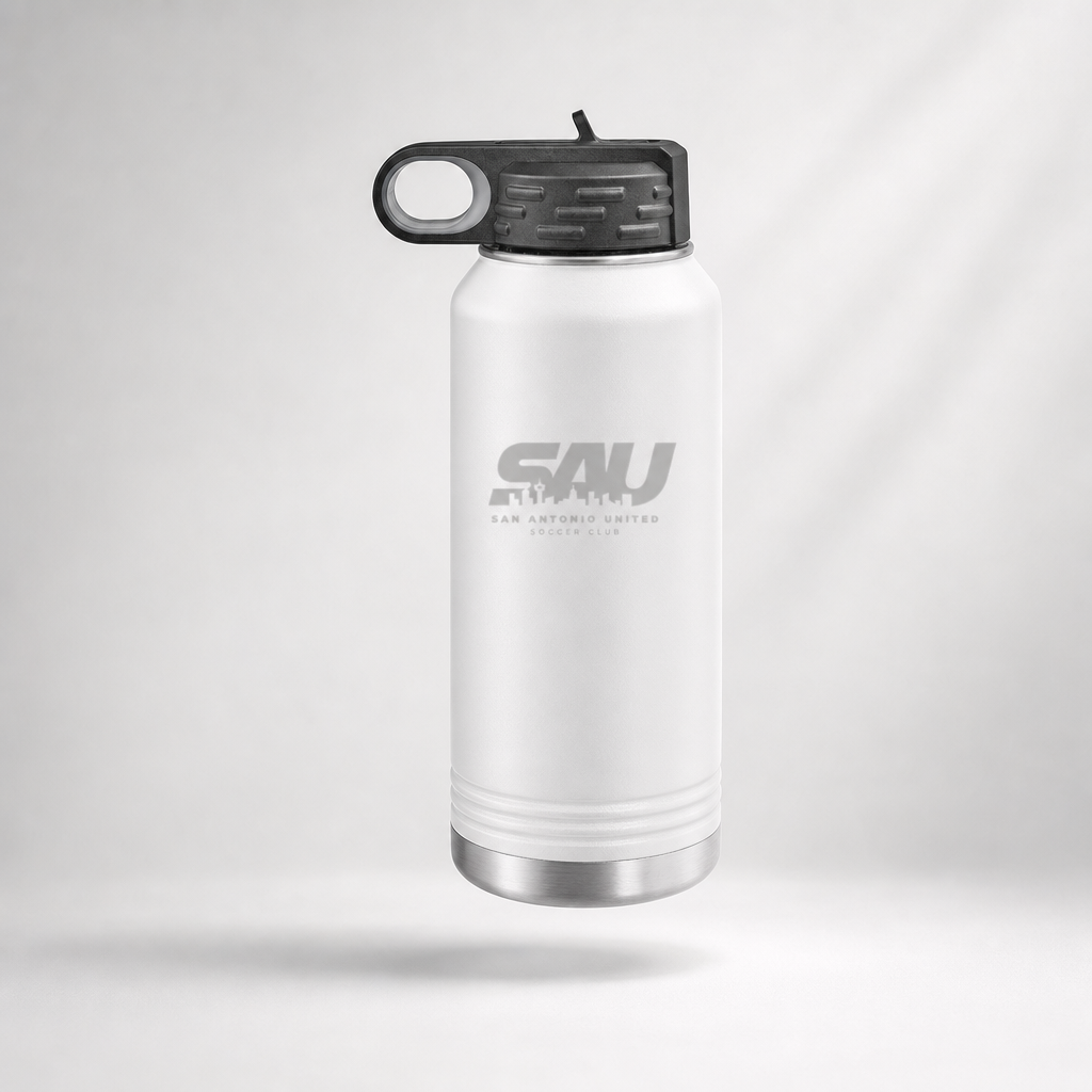 SA United | 32 oz. Stainless Steel Water Bottle – alternate view 3