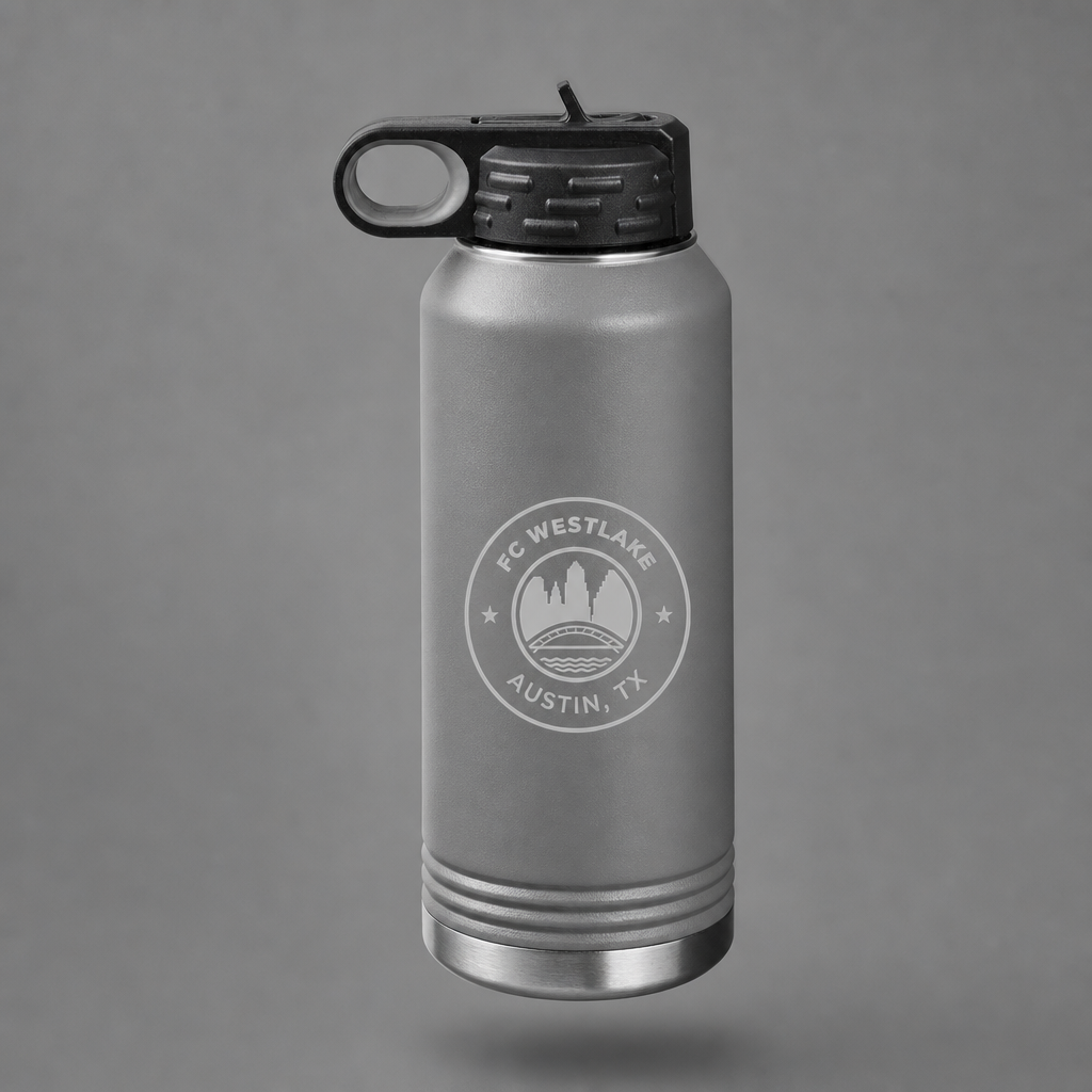 FC Westlake | 32 oz. Stainless Steel Water Bottle – alternate view 3