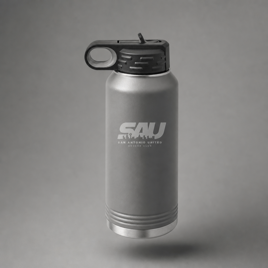 SA United | 32 oz. Stainless Steel Water Bottle – alternate view 2