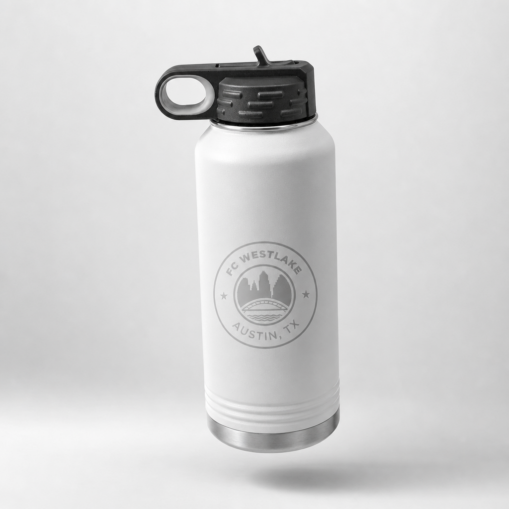 FC Westlake | 32 oz. Stainless Steel Water Bottle – alternate view 4