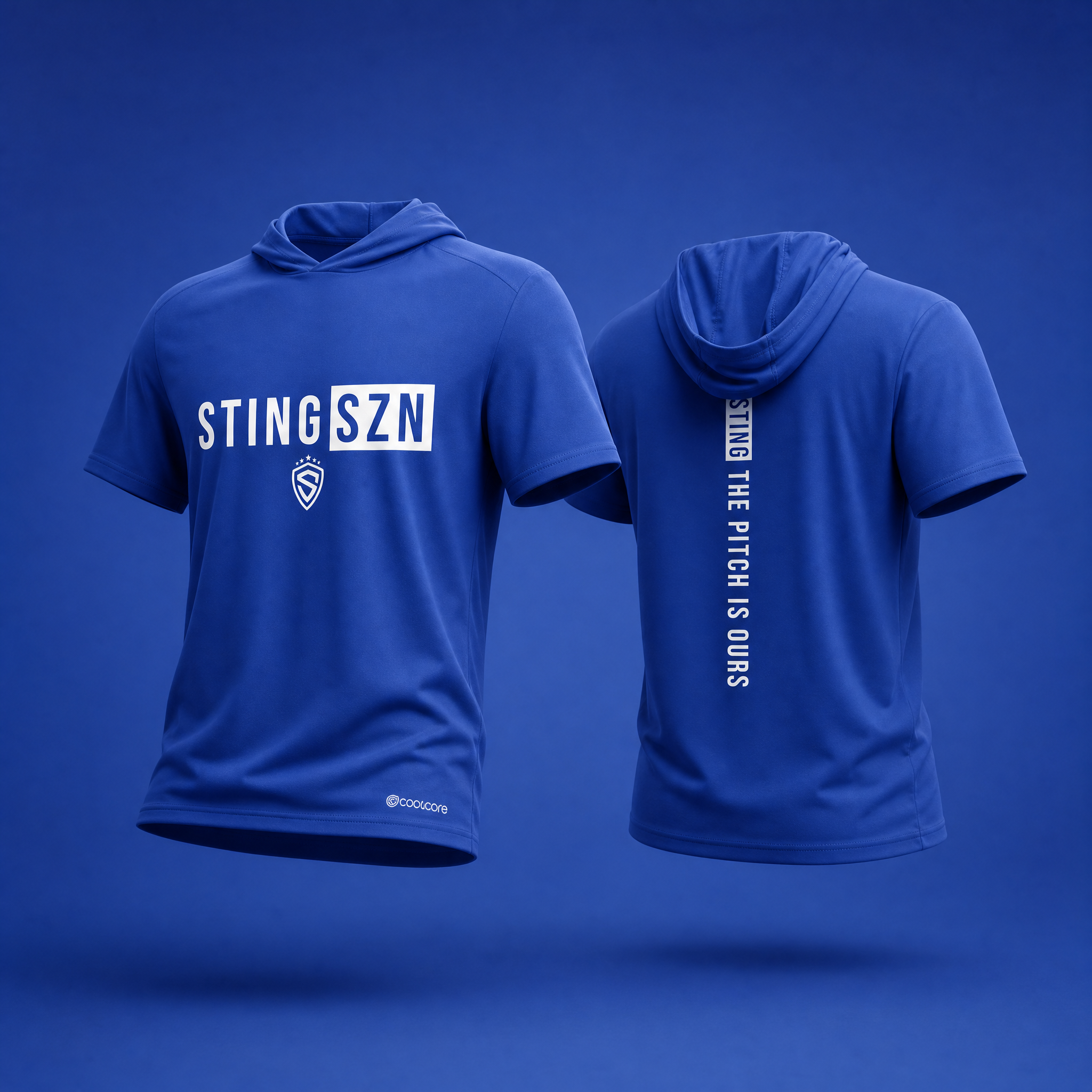 Sting SZN | Pitch Is Ours Coolcore Hoodie | Royal