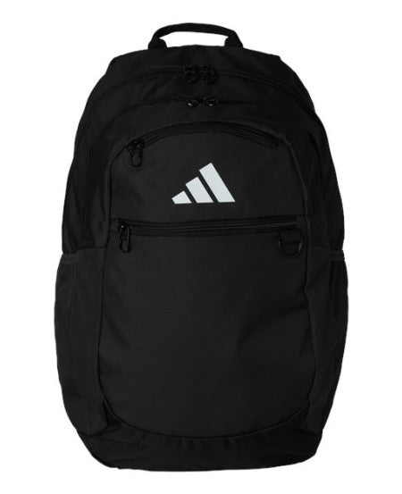 Sting Coach black Adidas Striker backpack, front view