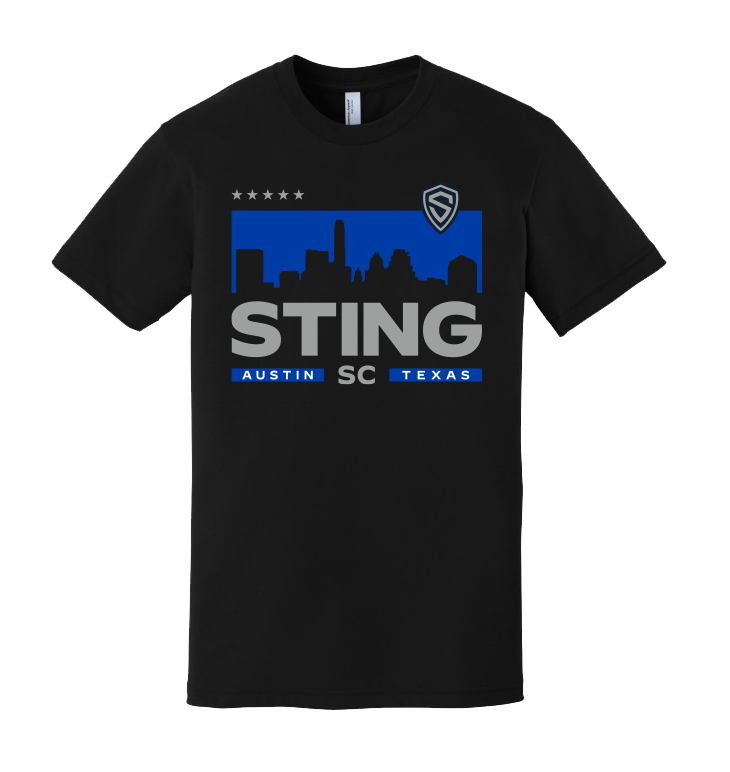 Sting Austin American Apparel �� Poly-Cotton T-Shirt