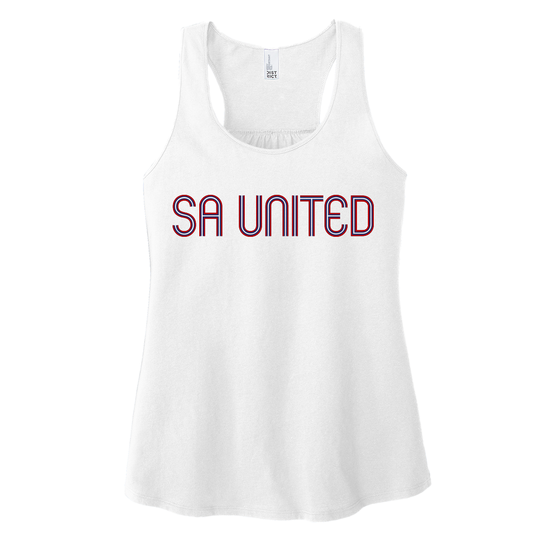 SA United 4th of July Stripes Racerback Tank