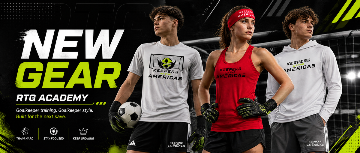 RTG Academy fan gear and athletic apparel hero banner