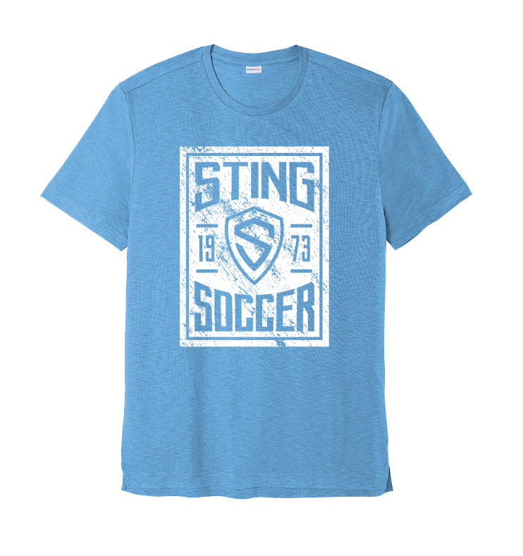 Sting Established 1973 Sport-Tek PosiCharge Strive Tee